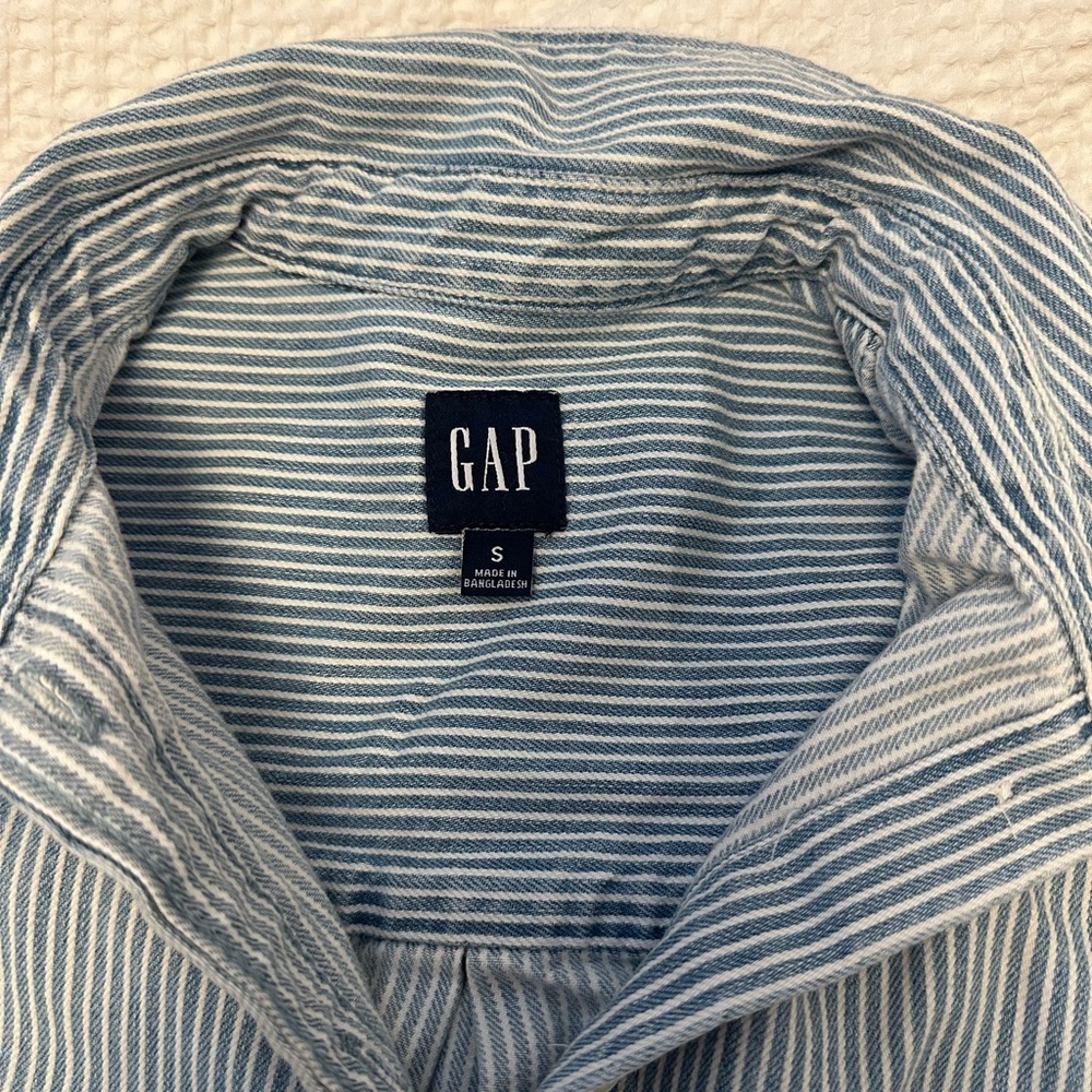 Denim button down - image 2